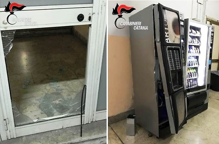 Catania, ruba le monetine delle macchinette del caff&eacute; del Liceo Boggio Lera: arrestato