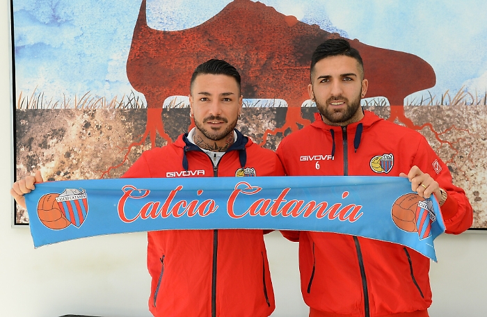 Serie C, Rizzo e Caccavallo: &laquo;Per noi Catania &egrave; una opportunit&agrave; troppo importante&raquo;