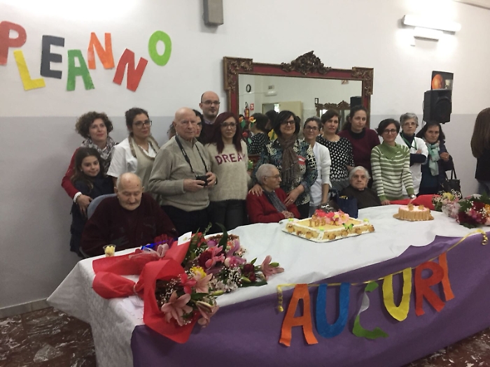 Il buon compleanno di Bronte alla centenaria Lucia Castiglione 