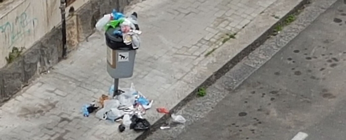 Catania, i raccoglitori per le deiezioni non vengono svuotati
