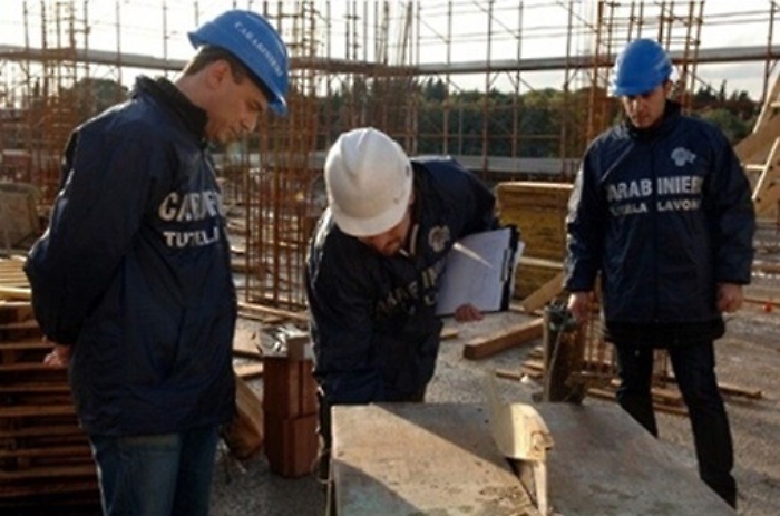 Villabate, stop al cantiere per 18 villette: vi lavoravano 11 operai in nero