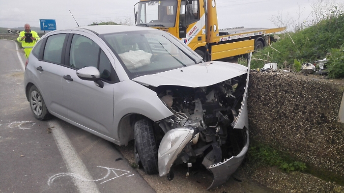 Gela, incidente autonomo sulla Ss 115 Gela - Licata