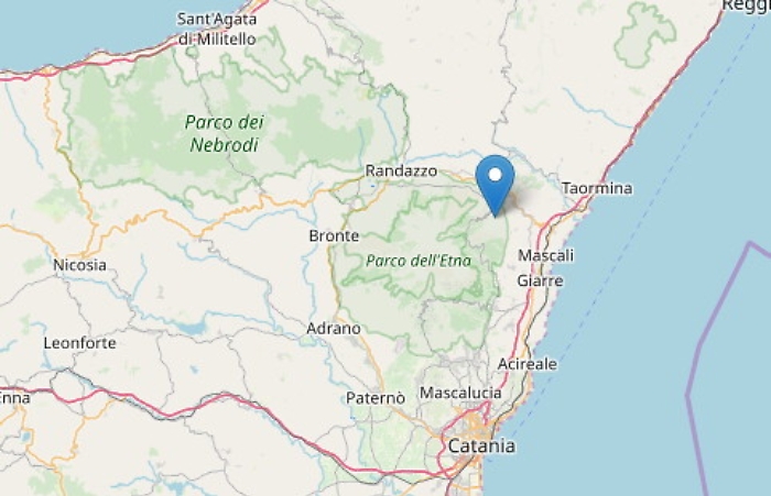 Terra ballerina su fianco dell'Etna,nella notte registrate tre scossetra Piedimonte e Linguaglossa