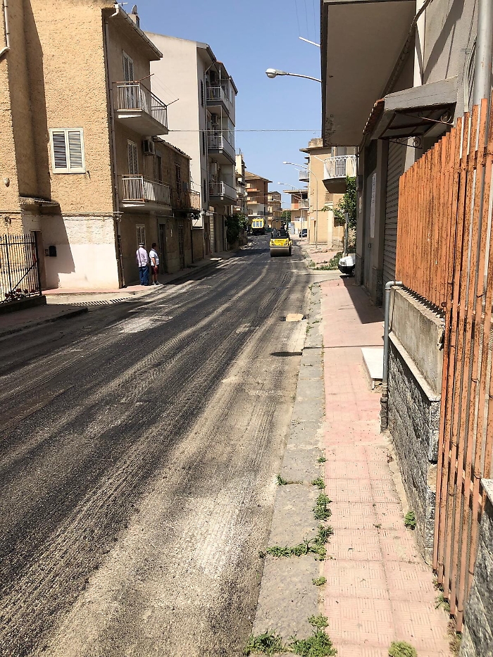 Aragona, al via i lavori di asfaltature delle strade
