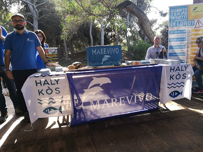 Gli alunni dell'Istituto Agrigento Centro a lezione con Marevivo 