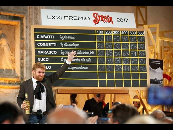 Premio Strega 2017, stravince Cognetti