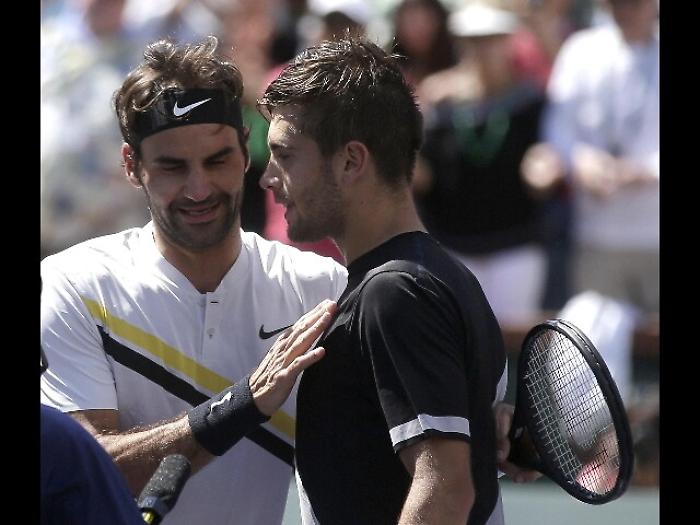 Tennis: Federer in finale a Indian Wells