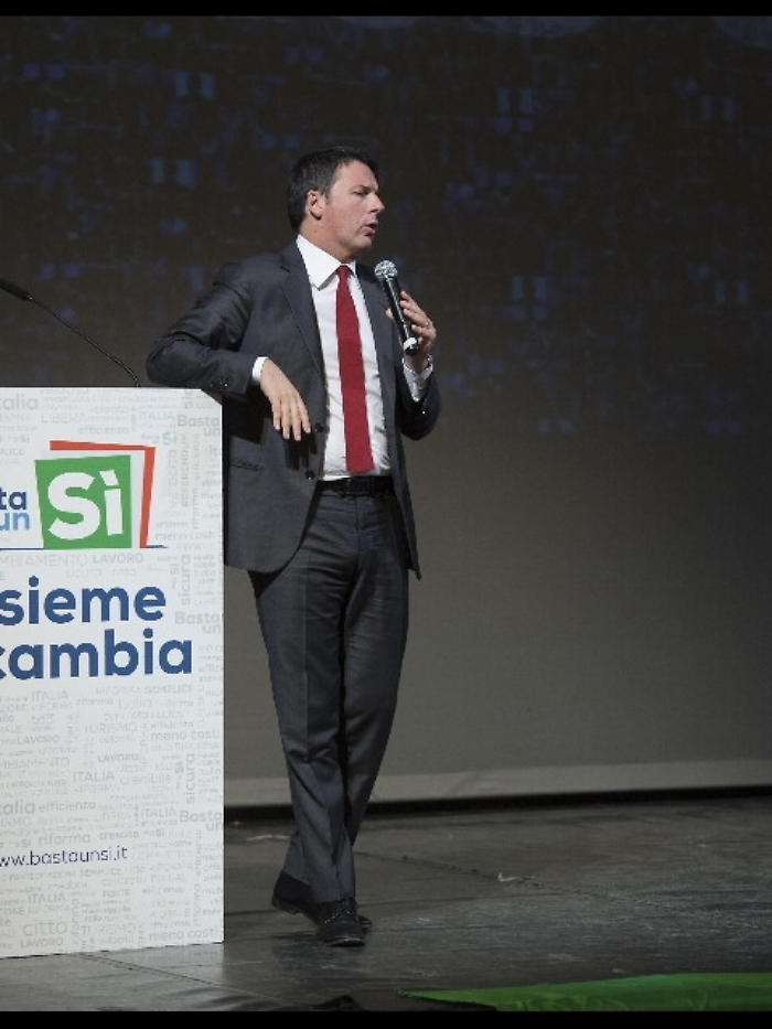 Renzi, se vince S&igrave; Italia forte e solida