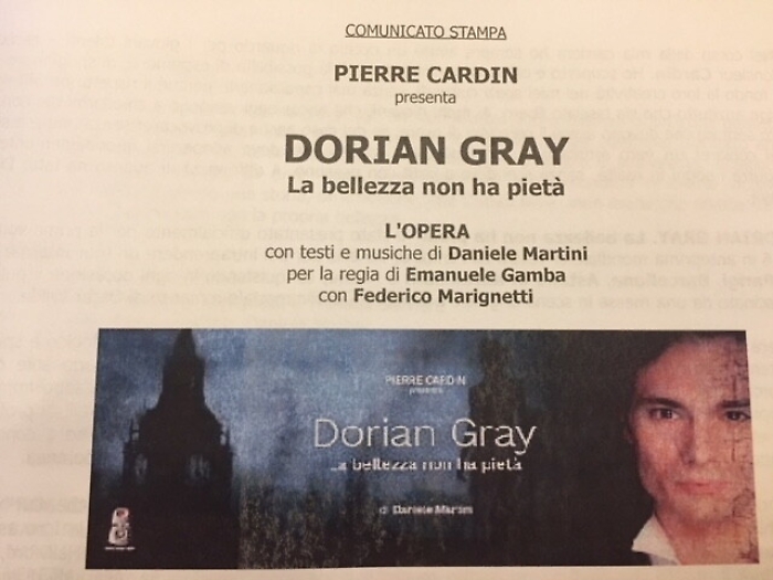 Al Petruzzelli, Cardin e Dorian Gray