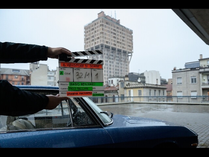 Ciak per Il Venditore di Donne di Fabio Resinaro