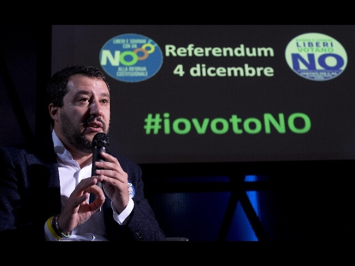 Salvini, se vince no subito al voto