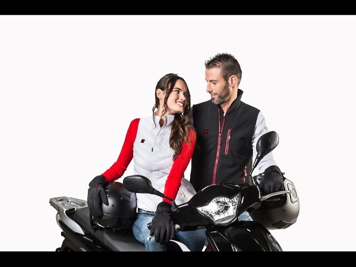 Gilet per le freddolose si carica a batteria