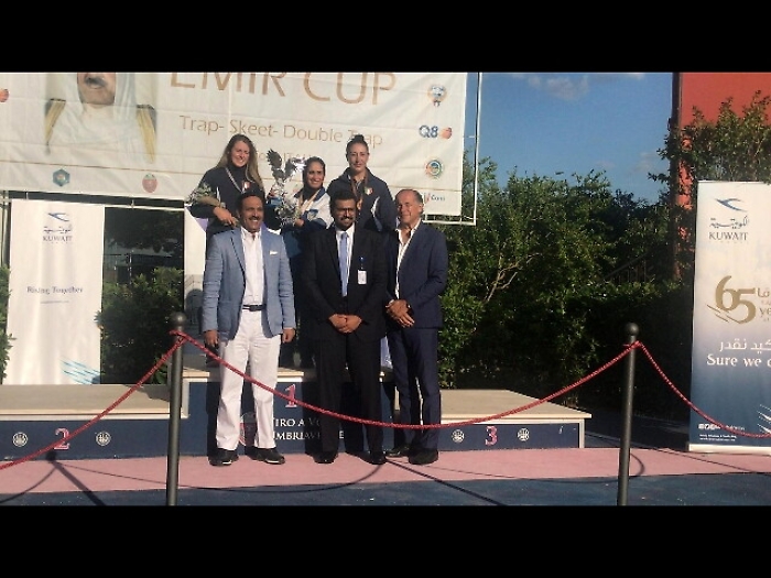 Tiro a volo:Emir Cup,oro Italia e Kuwait