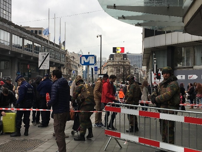 Falso allarme bomba a Bruxelles