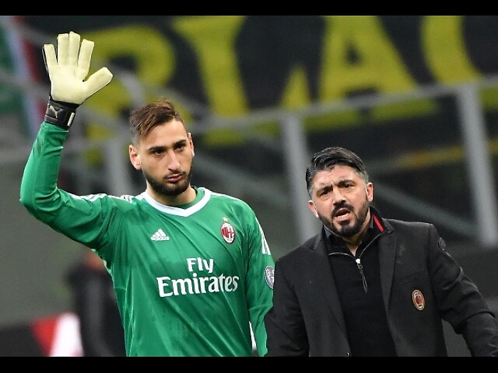 Gattuso,Donnarumma non d&agrave; preoccupazioni