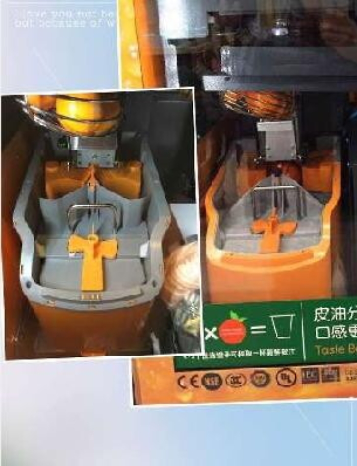 Imitata dai cinesi la macchina spremiagrumi brevettata dalla catanese Oranfresh