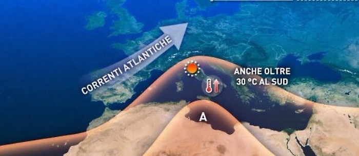 "Hannibal" porta il primo caldo in Sicilia