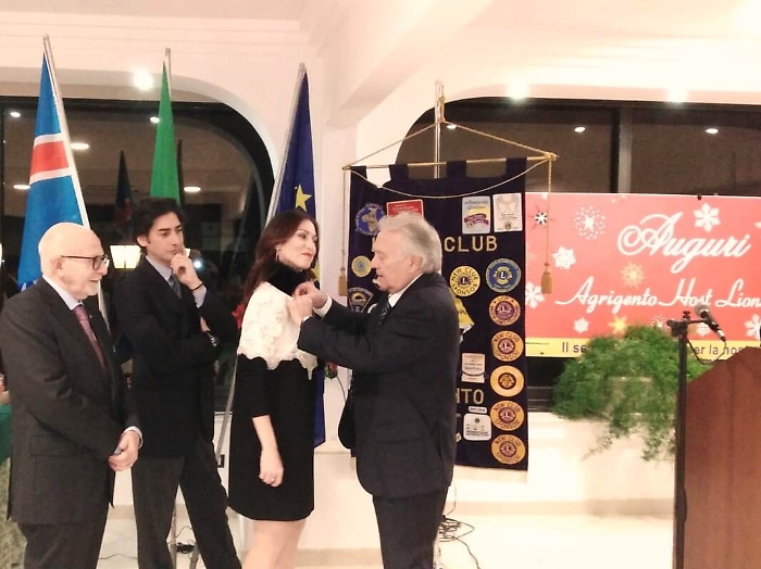 Lions Club Agrigento: Festa degli auguri all'insegna della solidariet&agrave;