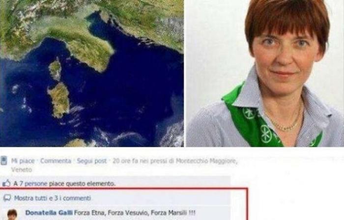 Ecco perch&eacute; &egrave; stata assolta la leghista che scrisse &laquo;Forza Etna&raquo;