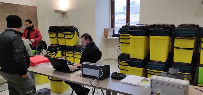 Canicatt&igrave;, momentaneo stop alla consegna dei mastelli per la differenziata