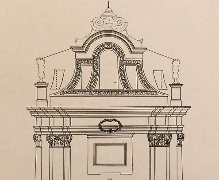 "Bisogna coprire la facciata della chiesa di Santa Rosalia"