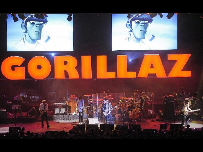 A Lucca summer i Gorillaz