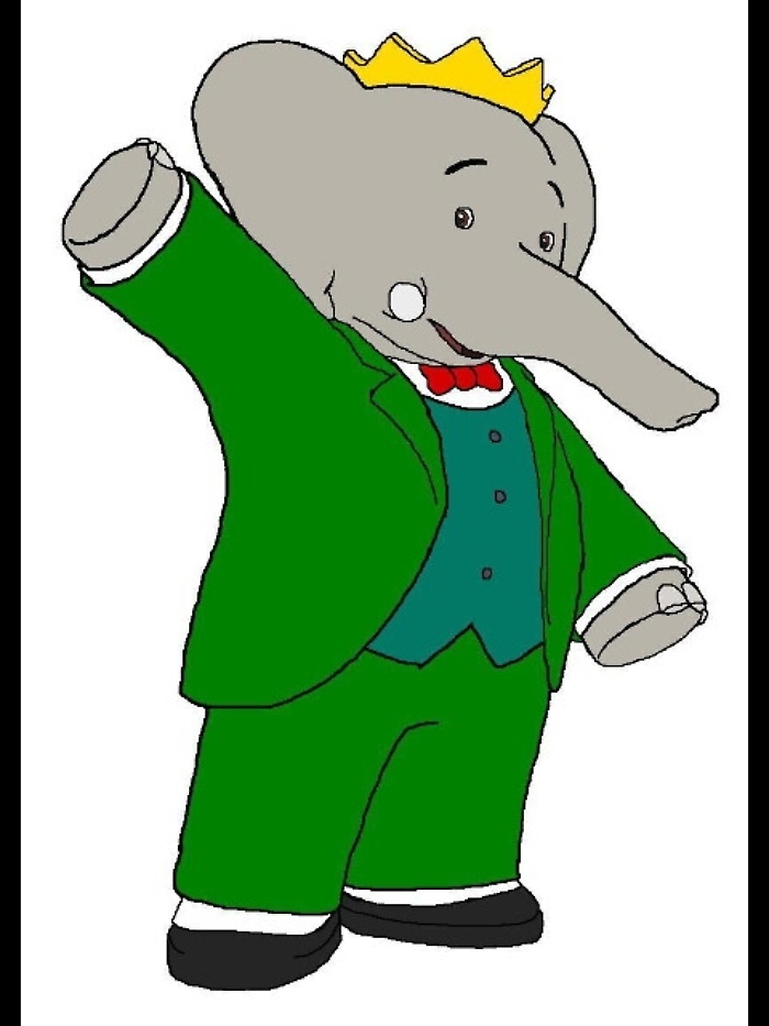Addio a Babar, l'elefante pi&ugrave; elegante
