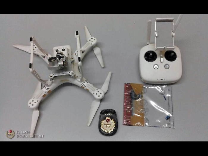 Droni su 'no fly zone' Roma, 2 denunce