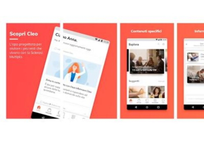 Salute: arriva Cleo, app compagna quotidiana di pazienti con sclerosi multipla