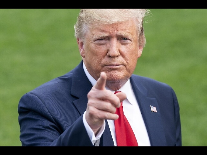 Trump all'Iran, attenti alle minacce