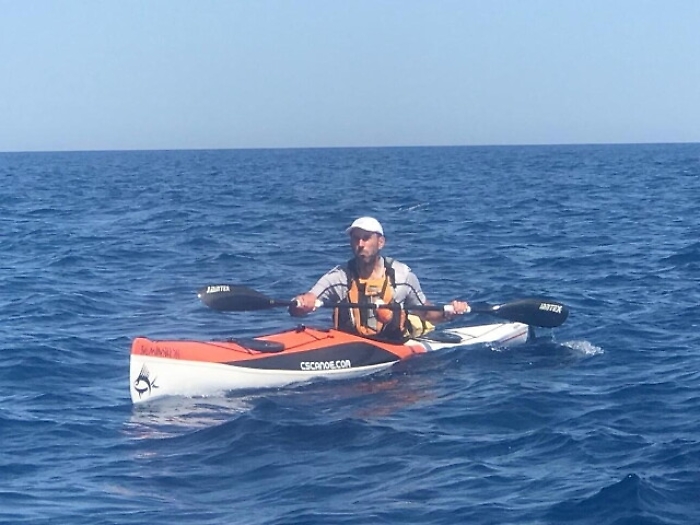 Da Corf&ugrave; a Otranto in kayak