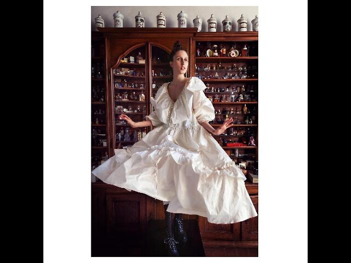 Anna Cleaveland per campagna Biagiotti