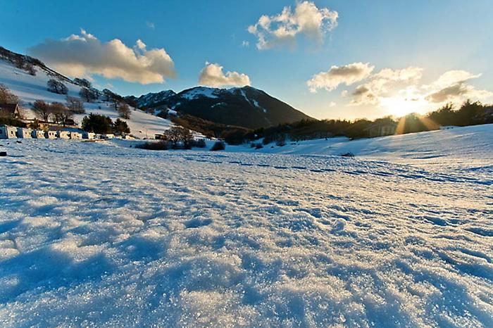 Allerta Parco delle Madonie, neve anche a quota 500 metri