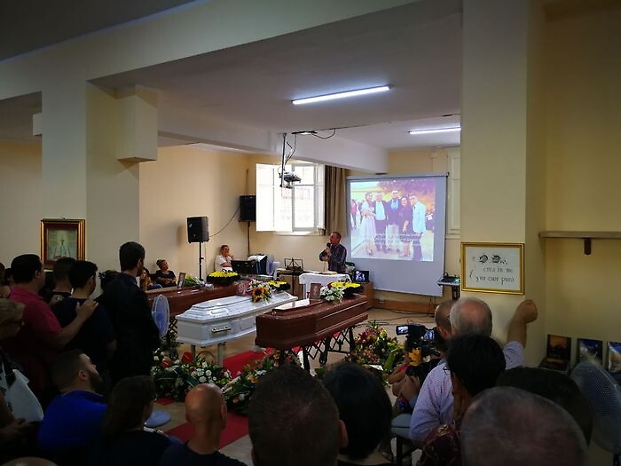 Coniugi e figlia morti su A29, celebrati funerali a Palermo