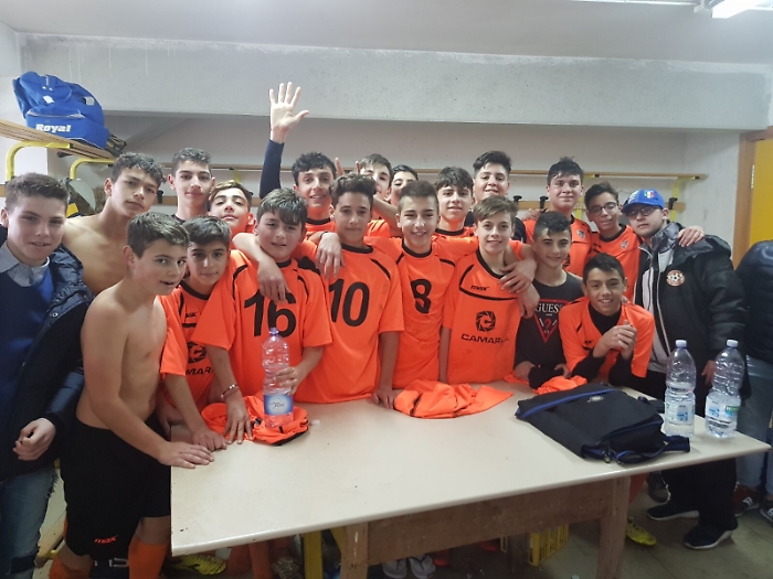 A Vittoria il tifo per i ragazzi dell'Atletico Vittoria