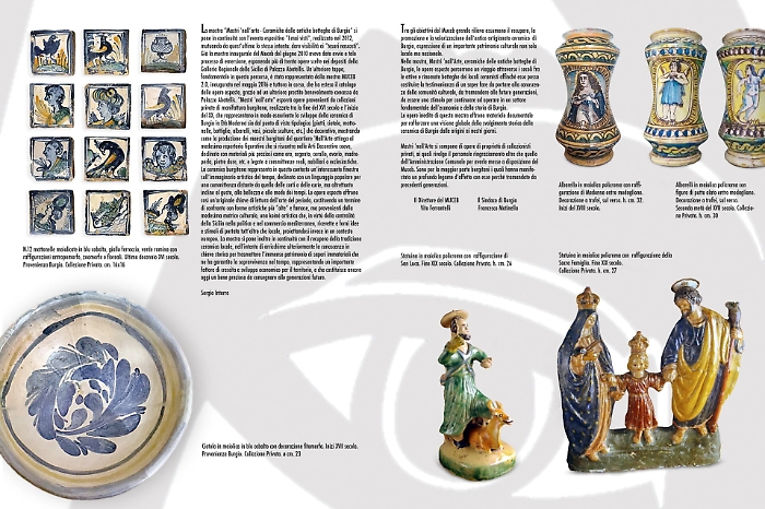 Mostra Mastri'nall'Arte-Ceramiche delle antiche botteghe di Burgio