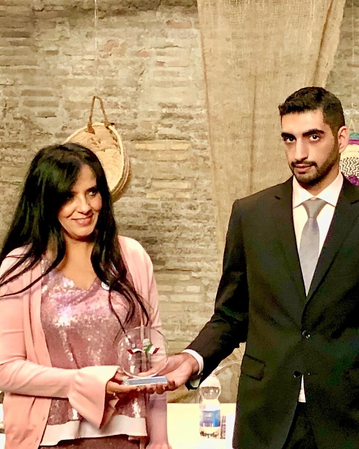 Sabah Benziadi ambasciatrice degli Emirati Arabi