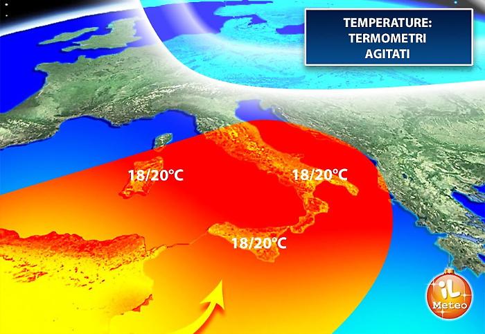 Meteo, caldo e sole sotto l'albero di Natale in Sicilia