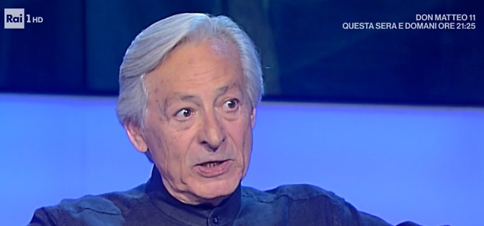 Il catanese Leo Gullotta si confessa con Pierluigi Diaco a &ldquo;Io e Te&rdquo; e mostra la fede al dito