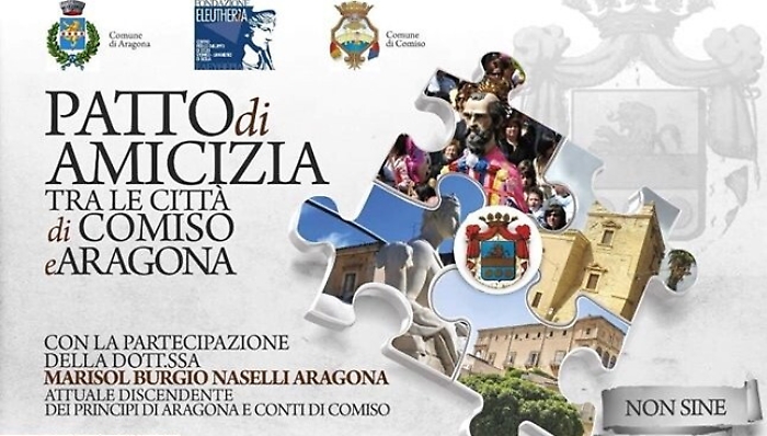 Patto d'amicizia tra i comuni di Aragona e Comiso