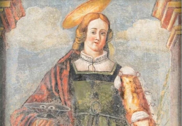 Lucia, una  Santa europea che "gareggia" con Babbo Natale