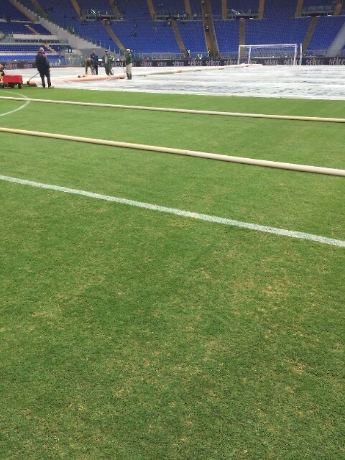 Lazio-Milan: tolti teloni, Olimpico ok