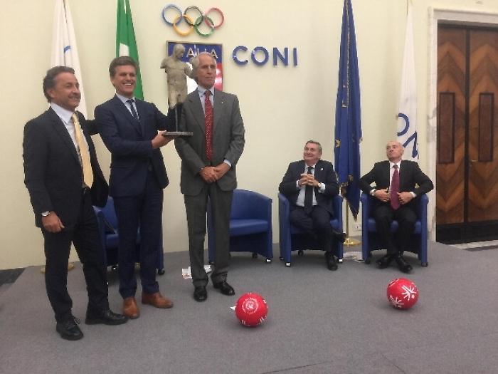 Premio Mecenate Sport a Timothy Shriver