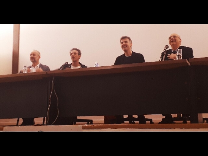 Ficarra e Picone,sul palco e in cattedra