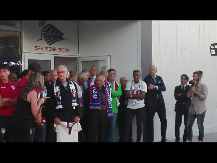 Storia Cagliari Calcio in museo rossobl&ugrave;