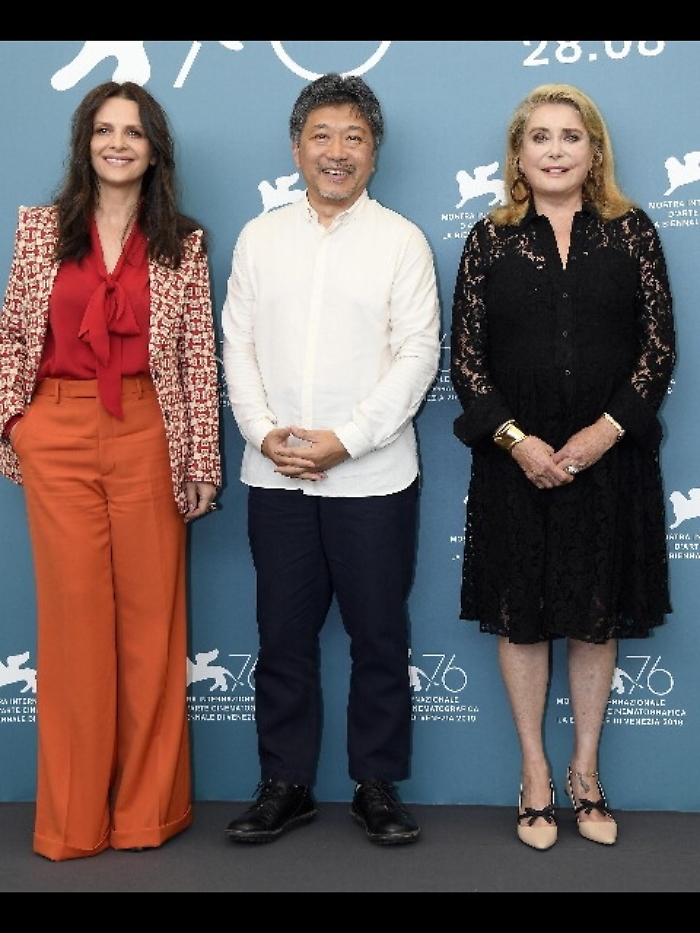 Binoche, Kore-eda e la Deneuve un sogno