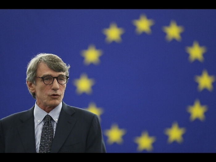 Sassoli al Pe, 'una grande emozione'