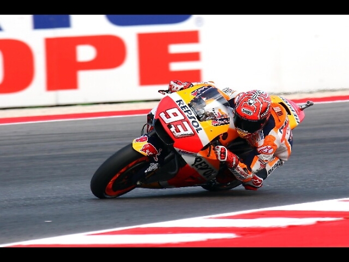 Moto: Misano, Marquez 1/o nel warm-up