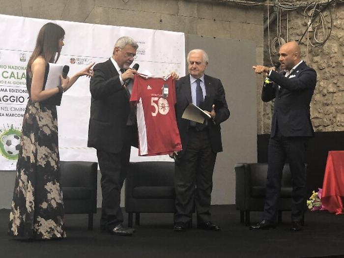 'Premio Calabrese' a Fabbricini e Lotito