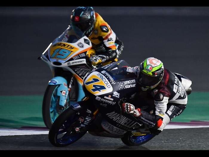 Moto3: Argentina, pole ad Arbolino